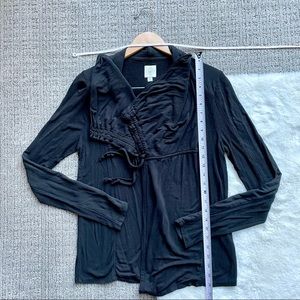 Lucky Brand Lotus Black Sweater